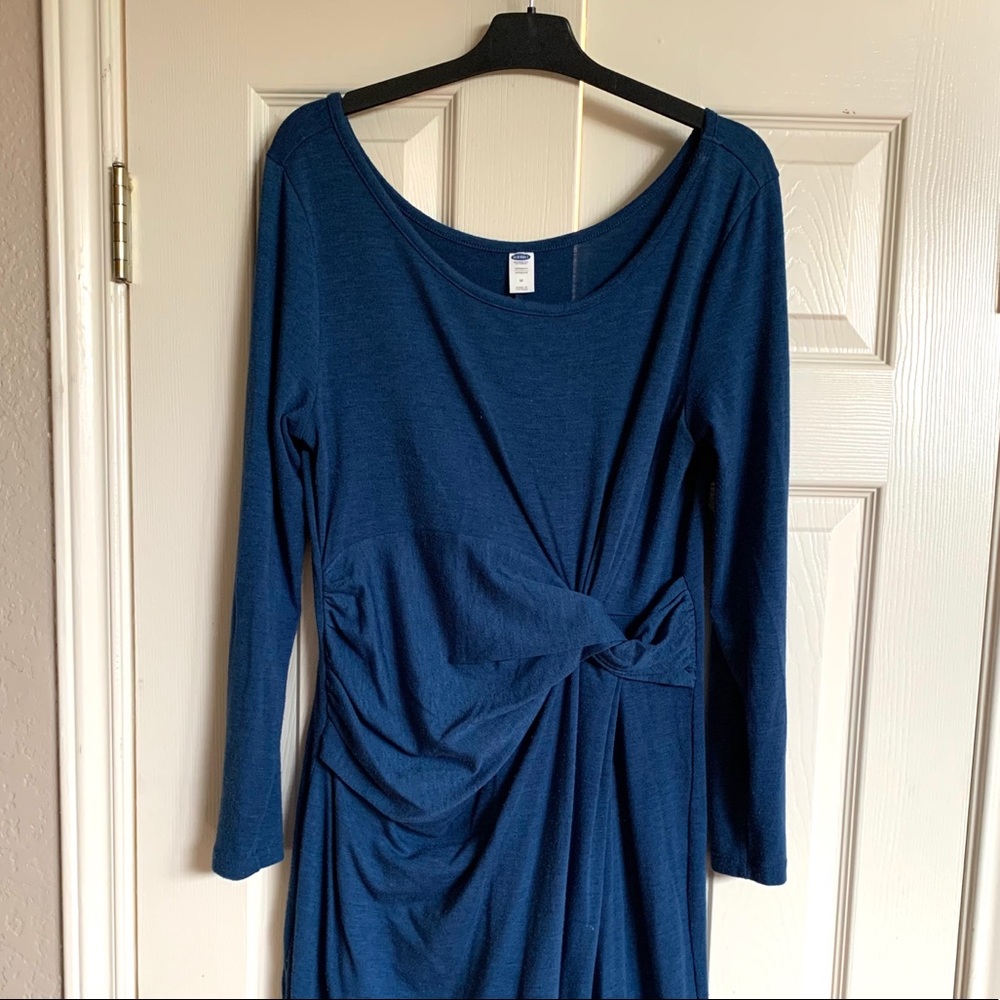 Old Navy, blue, MATERNITY dress